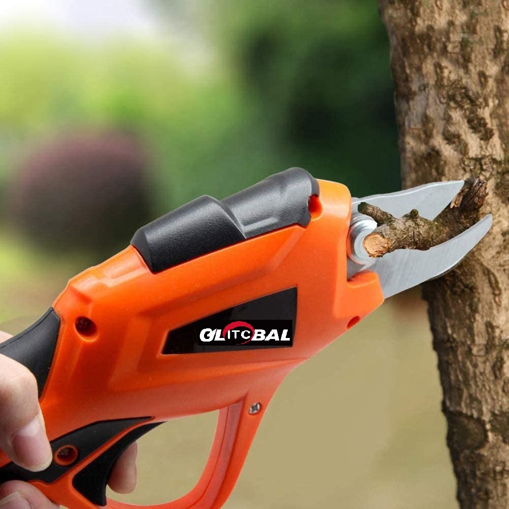 Lithium-Ion Battery Electric Cordless Branch Cutter-Secateurs Garden Power Tool