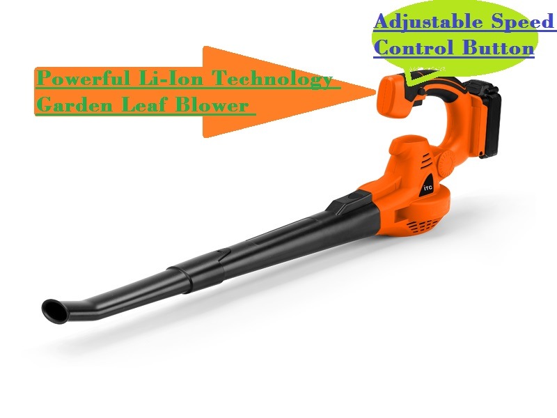 Super Light Weight Cordless Garden Leaf Blower Power Tool