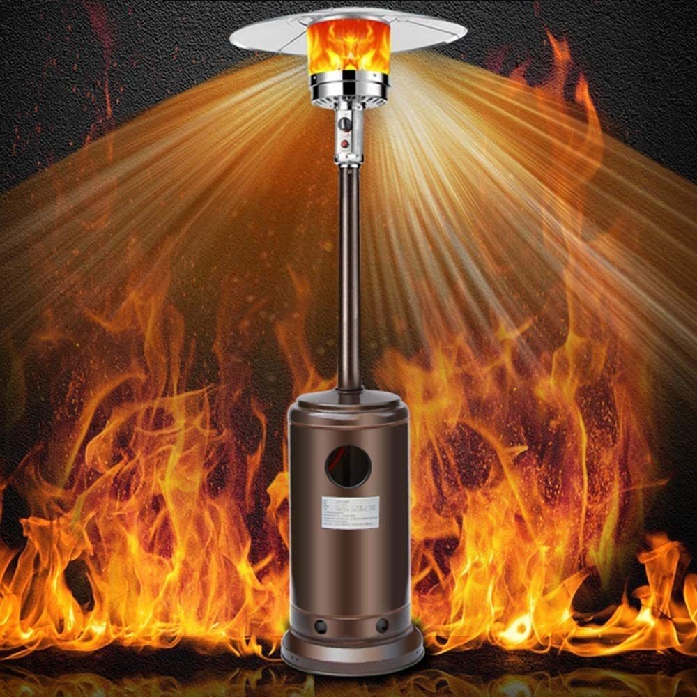 13kw Powerful-Stainless Steel Outdoor Patio Standing-Gas Heaters/Heating Equipment-for Winter Season