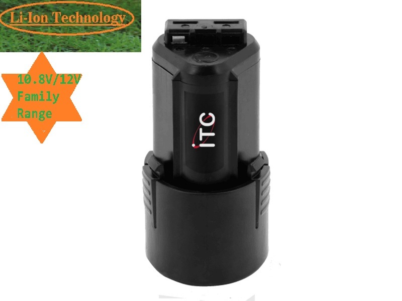 10.8V/12V 1500mAh Lithium Battery Pack