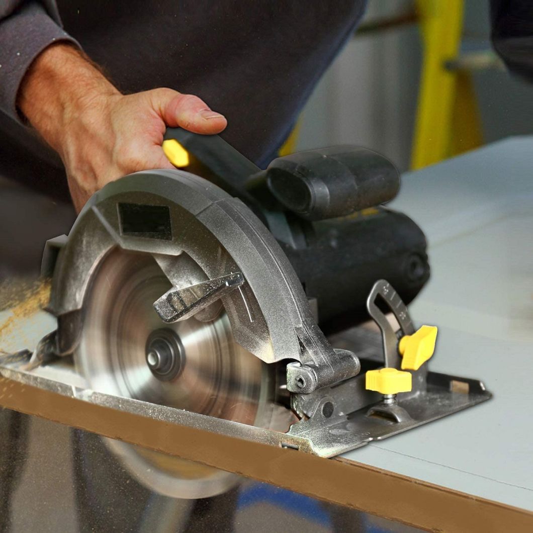 18V Powerful Electric Lithium Battery Cordless Circular Saw Power Tool