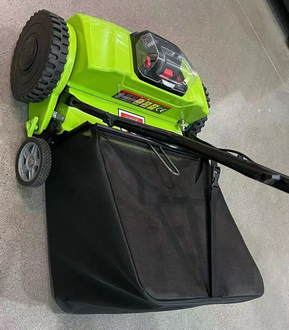 Popular New-Patent Design-20V Li-ion Battery-Cordless/Electric-Garden Grass-Sweeper/Cleaner Power Tool Machines