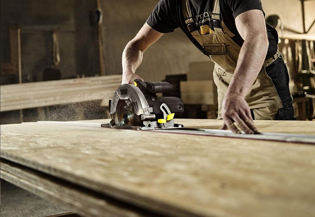 18V Powerful Electric Lithium Battery Cordless Circular Saw Power Tool