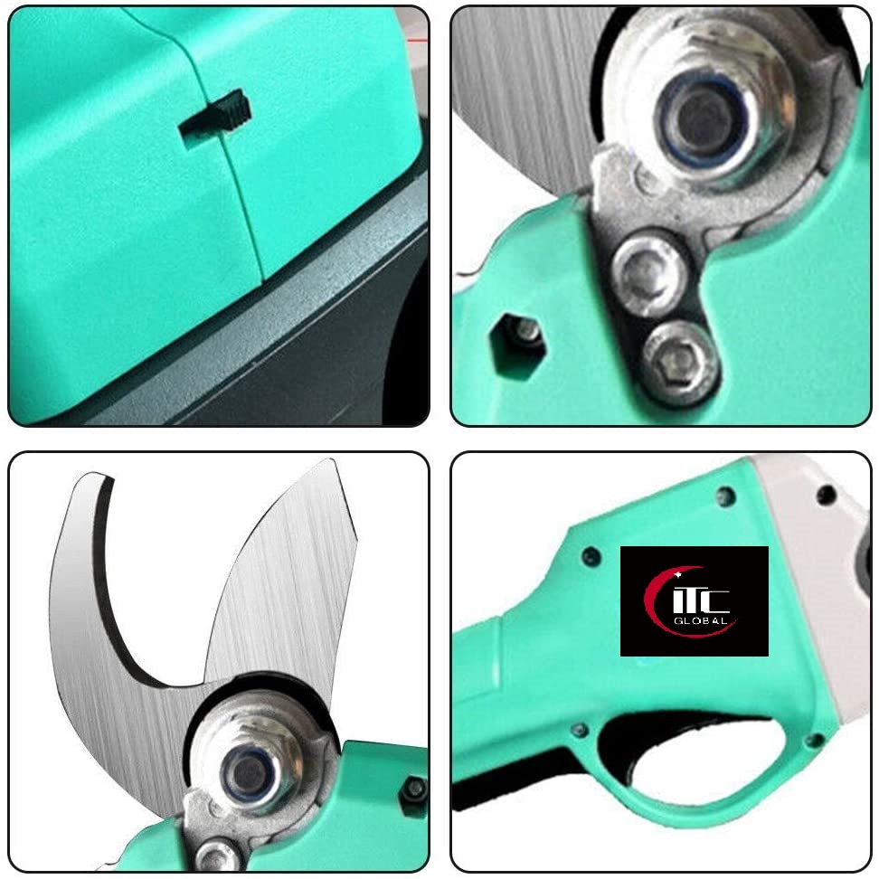 Portable Professional Li-ion Battery Cordless/Electric Pruning Shears-Garden Power Tools