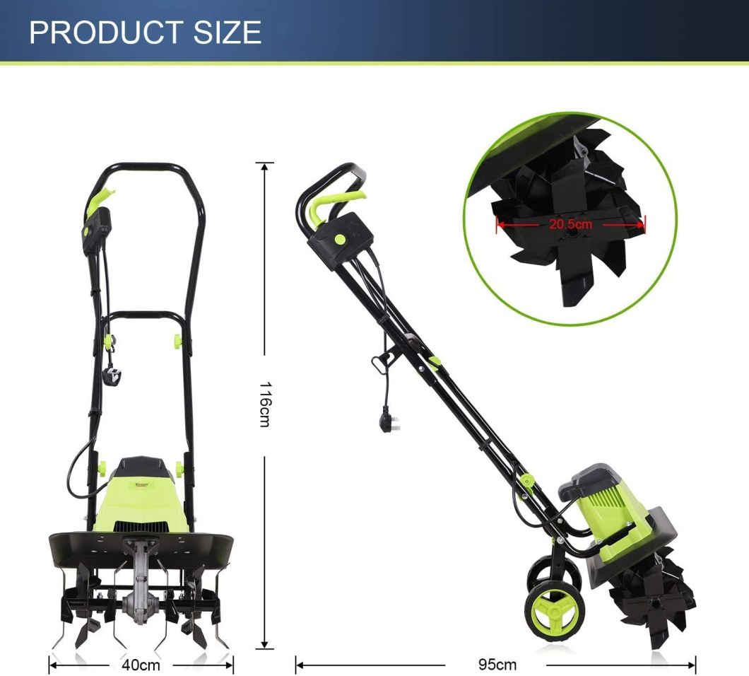 Professional Model-Electric Garden/Farm-Cultivator/Tiller Machine-Power Tools