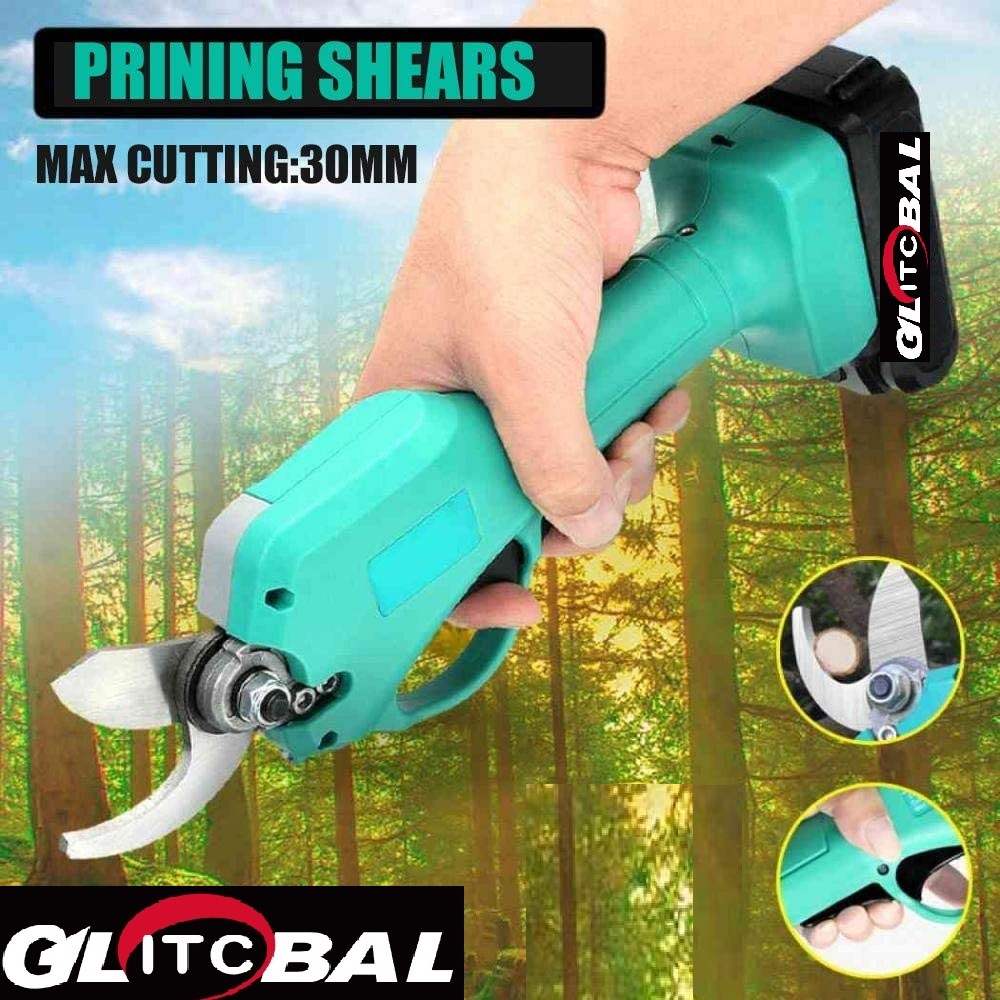 40V Max-4000mAh Lithium-Ion Battery Powerful Cordless/Electric Garden Pruning Shears-Power Tools