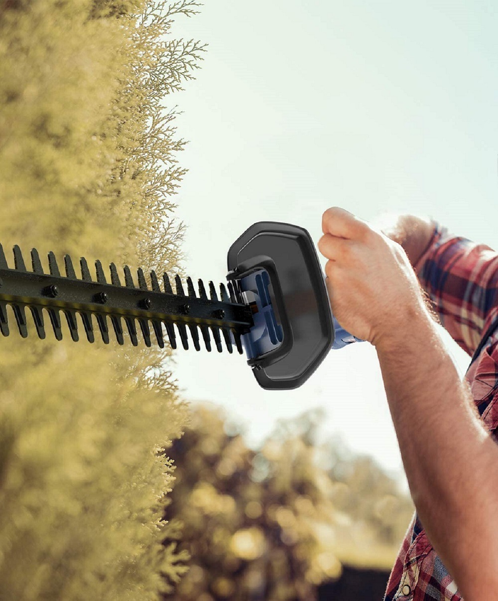 Professional Electric Garden Hedge Trimmer-Double/Dual Blade Cutting-Actions Power Tools