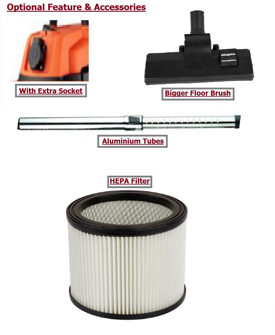 1200W Electric Vacuum Cleaner -House&Garden Cleaning Power Tool Machine