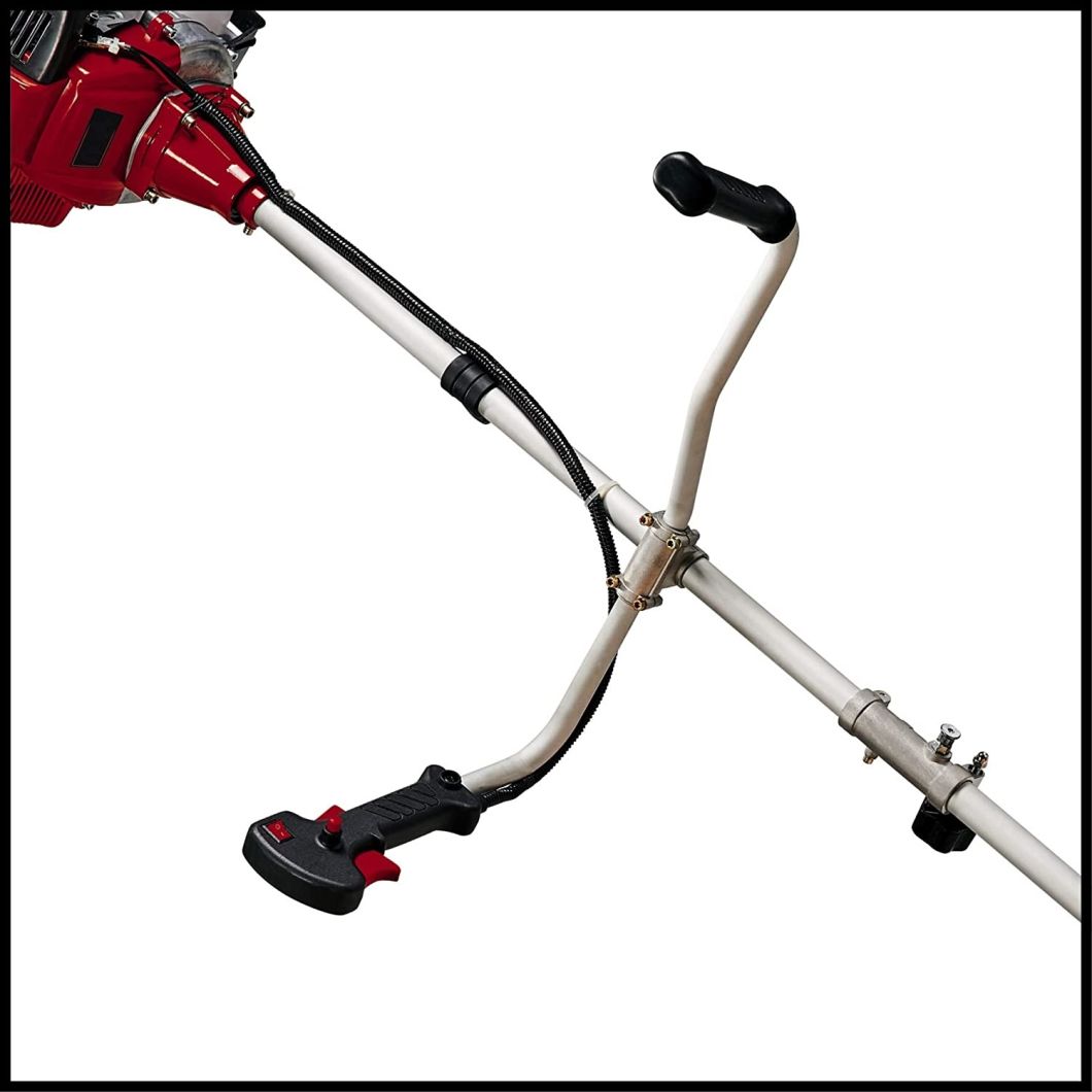 Asymmetric Bull-Horn Handle Design 52cc Gasoline Brushcutter/Grass Trimmer-Garden Power Tools