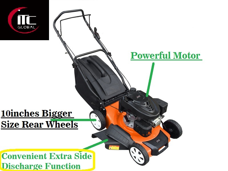 3 in 1 Self-Propelled Strong Powerful Motor Petrol Lawn Mower