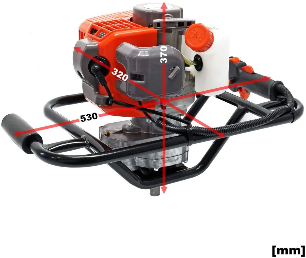 New Design Comfortable Operation Petrol Earth Auger Garden Farm Tool