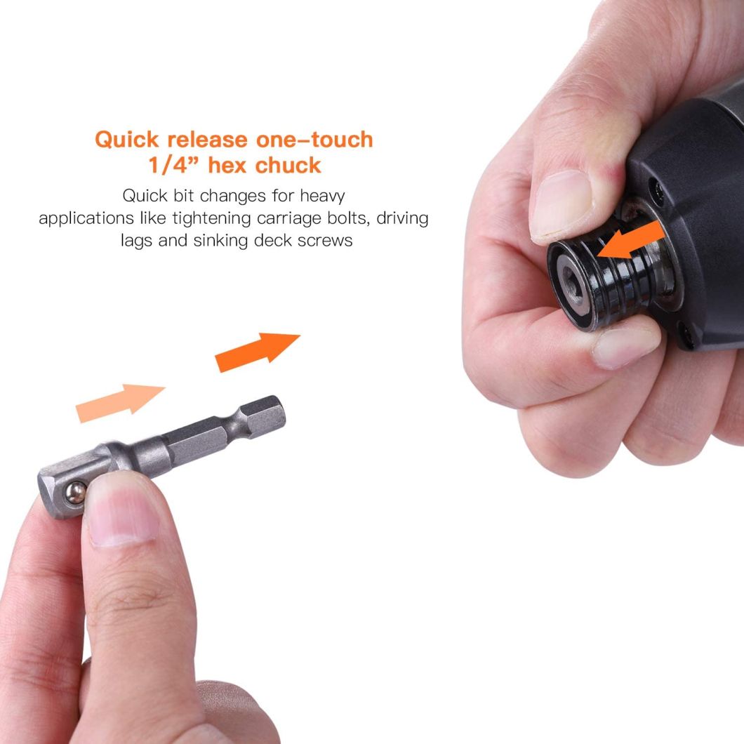 18V Max-Power Lithium-Ion Battery Cordless Impact Screwdriver