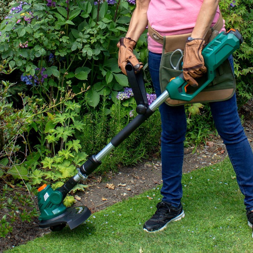 40V (2X20V) Double Li-ion Battery Cordless/Electric Garden Grass Trimmer-Power Tools