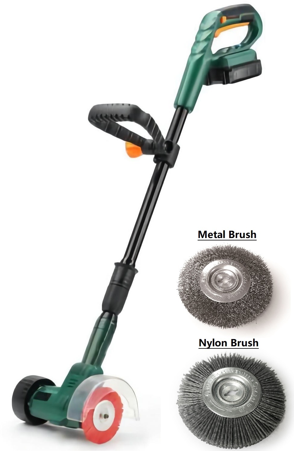 Professional 400W-100% Copper-Wire Motor-Electric Power-Garden Tool Machines-Patio/Weed-Cleaner/Sweeper
