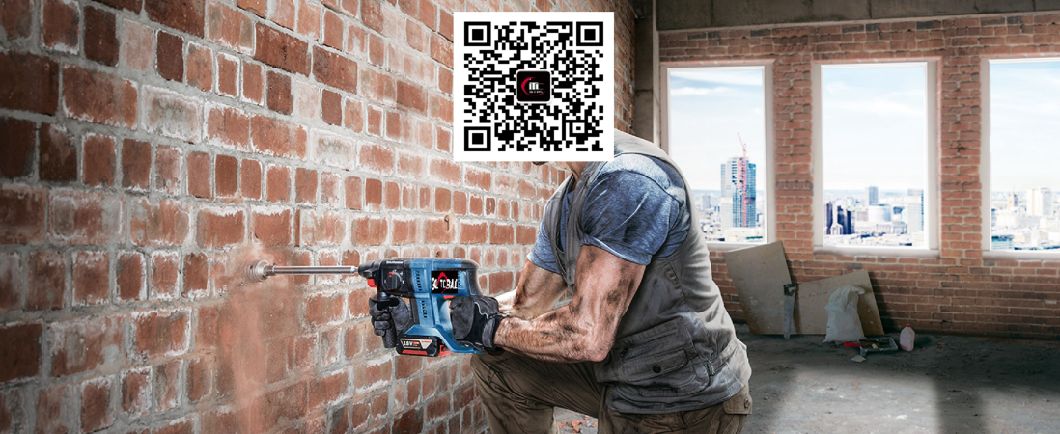 2022 Industry-Professional Brushless Motor-Battery Cordless/Electric-Power Machine Tools-Rotary Hammer Drill