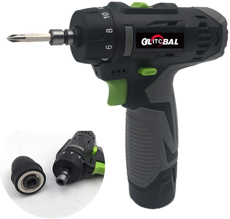10.8V Powerful Lithium Battery Cordless Screwdriver Power Tool Set