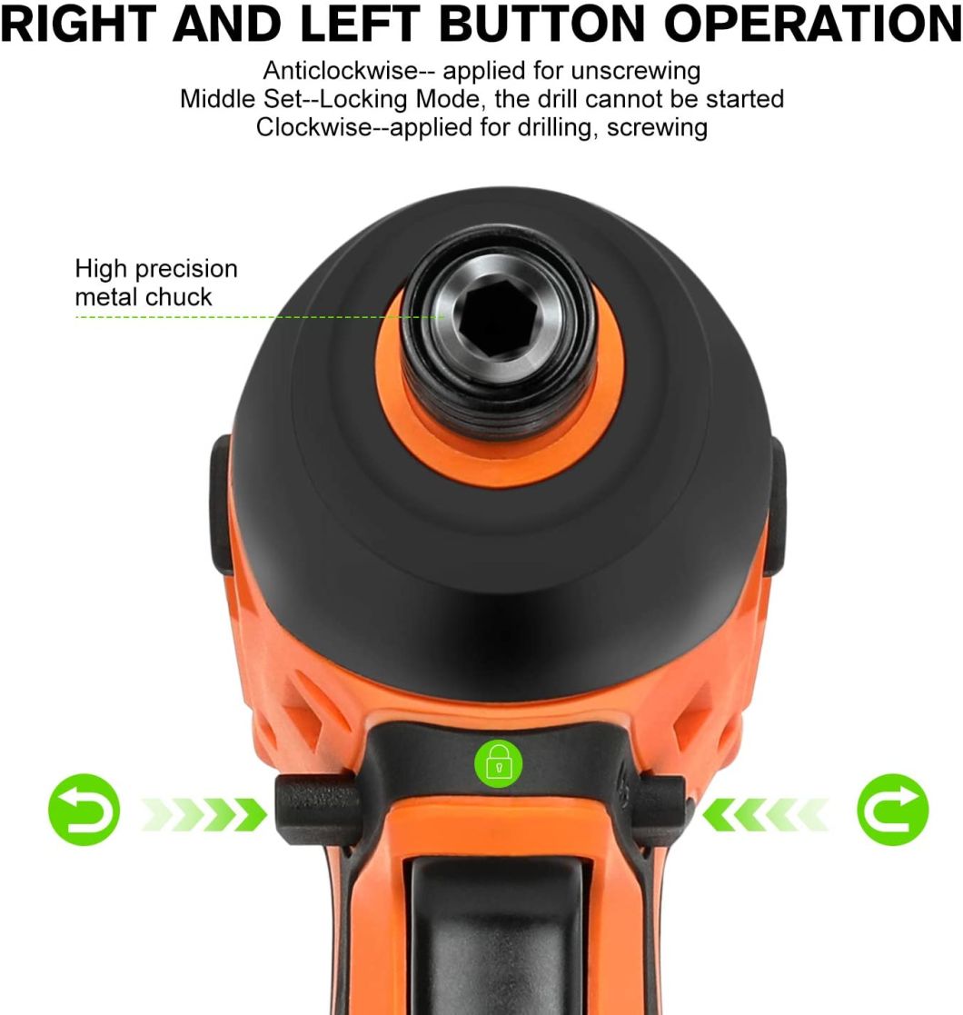 10.8V Powerful Lithium Battery Cordless Screwdriver Power Tool Set