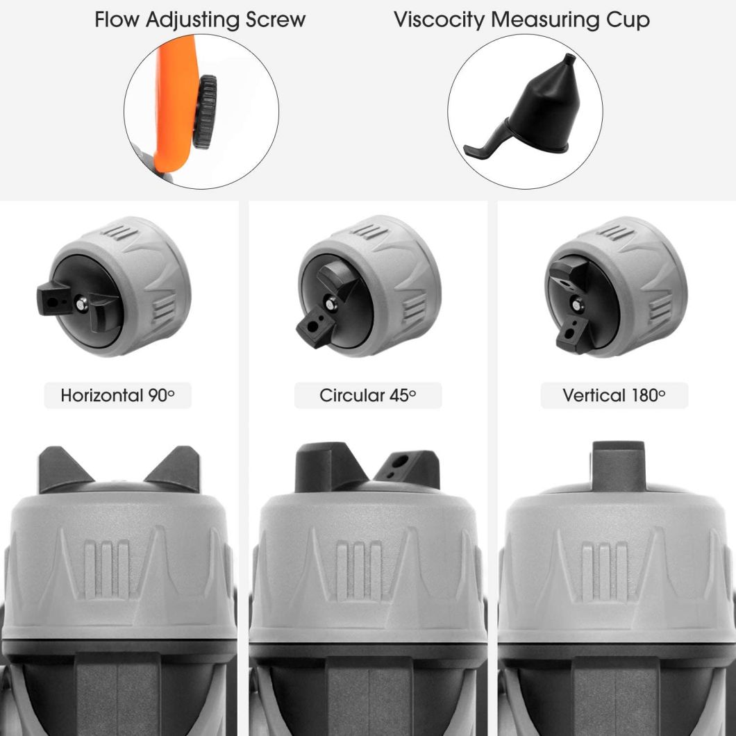 18V Battery Compatible Electric Cordless Painting Sprayer Power Tool