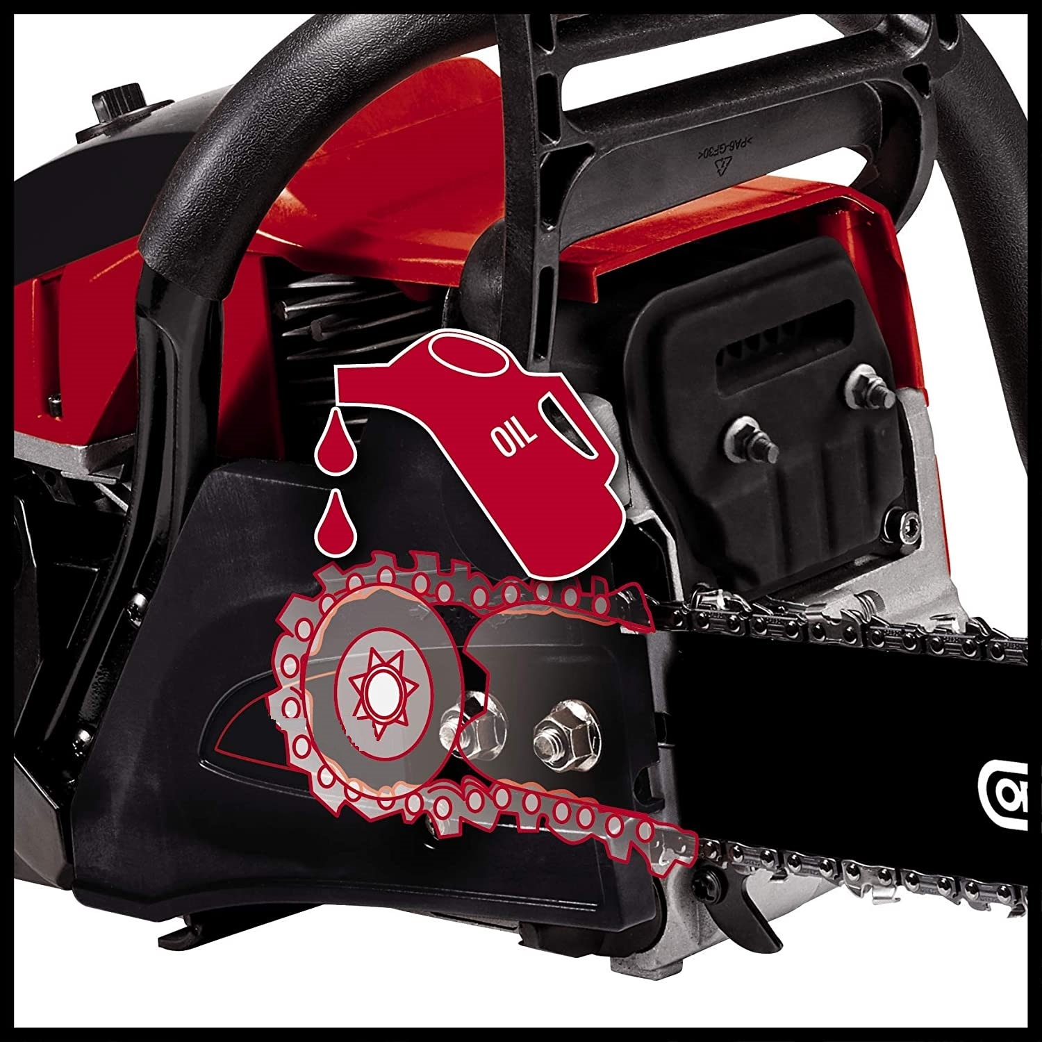 45cc Italy New Design Super-Powerful Gasoline Chainsaw Garden Power Tools