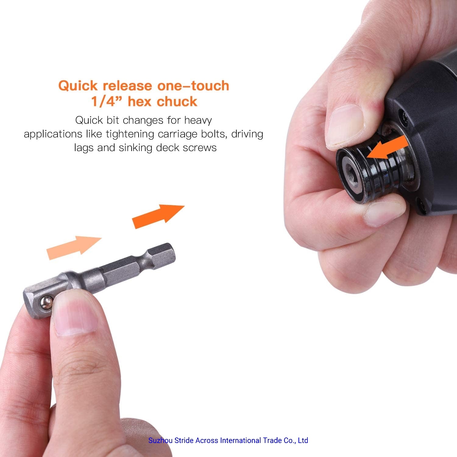 18V Max-Power Lithium-Ion Battery Cordless Impact Screwdriver