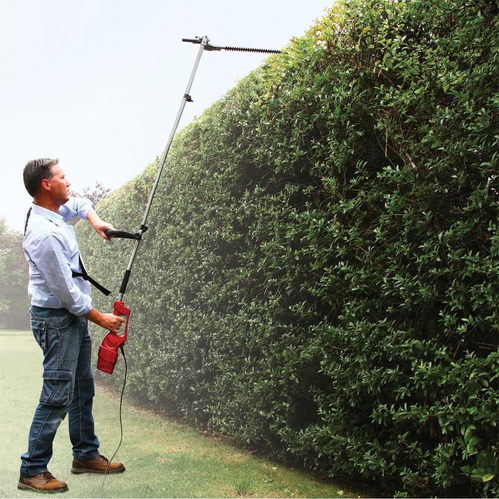 10% off-1200W Powerfull Garden Electric Pole Hegde Trimmer-Power Tools