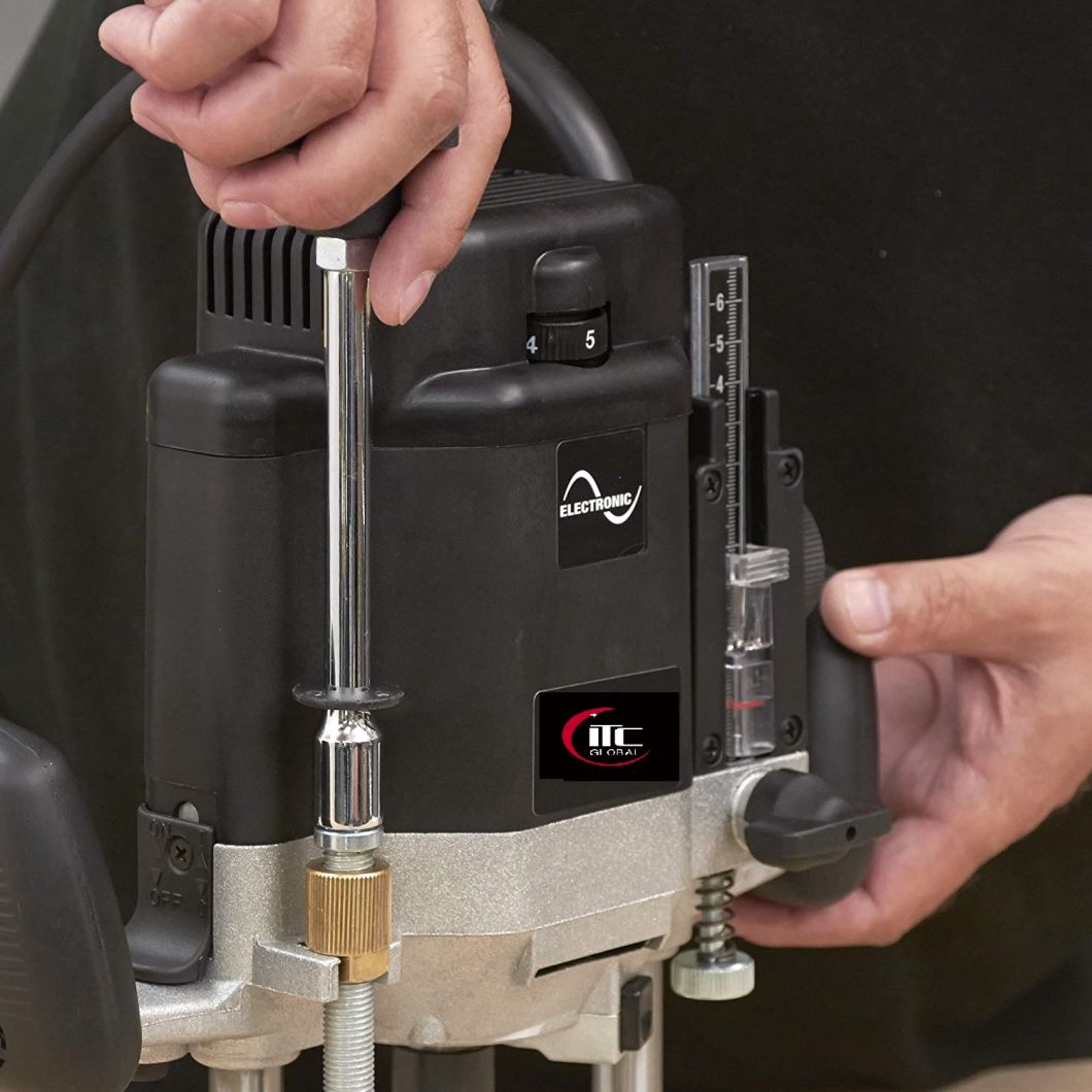 Super Powerful-Electric Woodworking-Engraving Machine-with Trimmer Base-Power Tools-Router