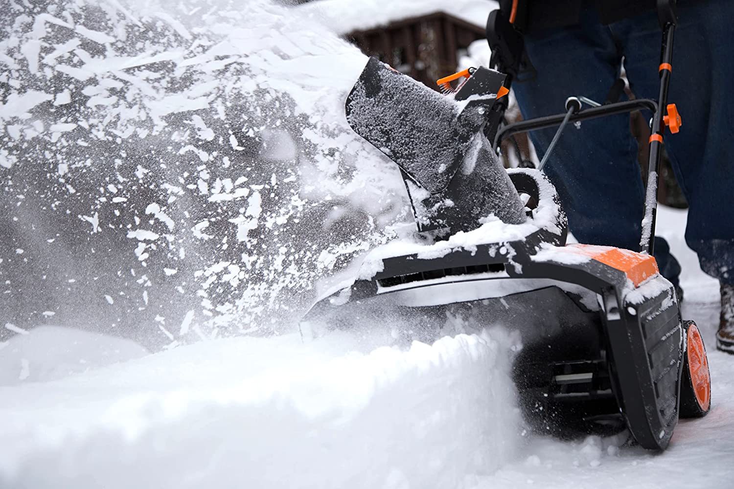 Super Convenient-Foldable-Electric Snow-Cleaning/Clearing-Garden/Road/Farm/Street Power-Tool Machines-Blower/Thrower/Sweeper