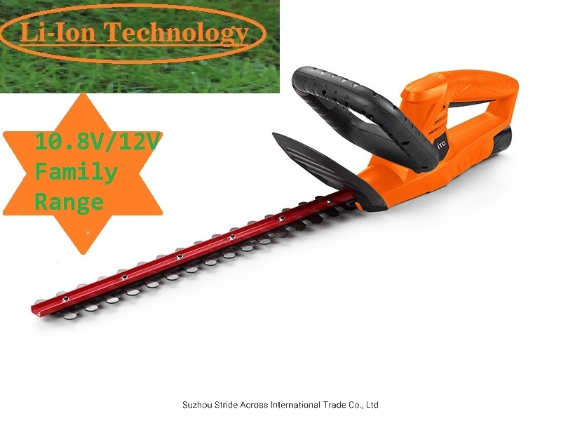 10.8V/12V Lithium Battery Cordless Hedge Trimmer
