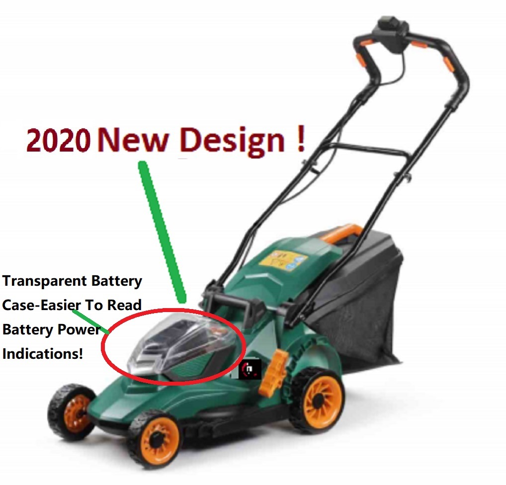 New-Nicer Design 40V Robot Li-ion Battery Cordless/Electric Lawnmower-Garden Power Tools