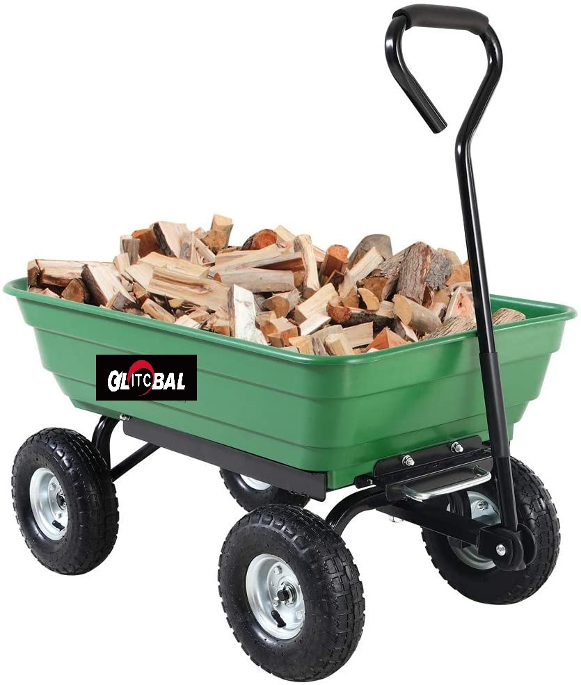 75L Garden Trolly, Wheelbarrow, Garden Cart Tool