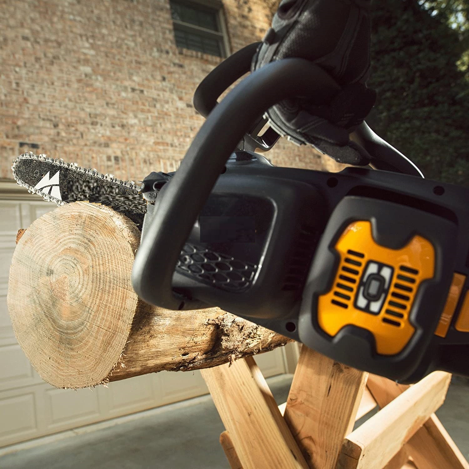 18V (20V Max) Lithium-Ion Battery Compatible Cordless/Electric Chainsaw-Garden Power Tools