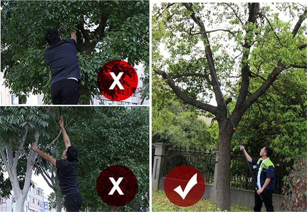 New-Super Powerful-2000mAh Li-ion Battery Cordless/Electric Telescopic/Pole Garden Reciprocating/Pruning Saw-Power Tools