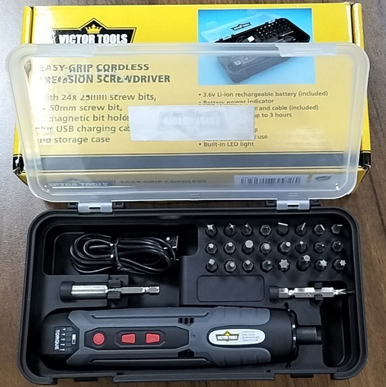 2021 New-24PCS Multi-Li-ion Battery-Cordless/Electric-Precision Screwdriver Set-Power Tools