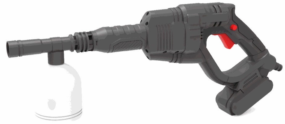 DC20vnew-Gun Style Portable-Li-ion Battery/Cordless/Electric High Pressure Washer-Car/Garden/House-Cleaning Machine-Power Tools