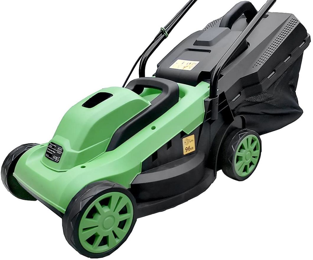 2022 New Design 380mm Size Electric Garden Lawnmower-Power Tools