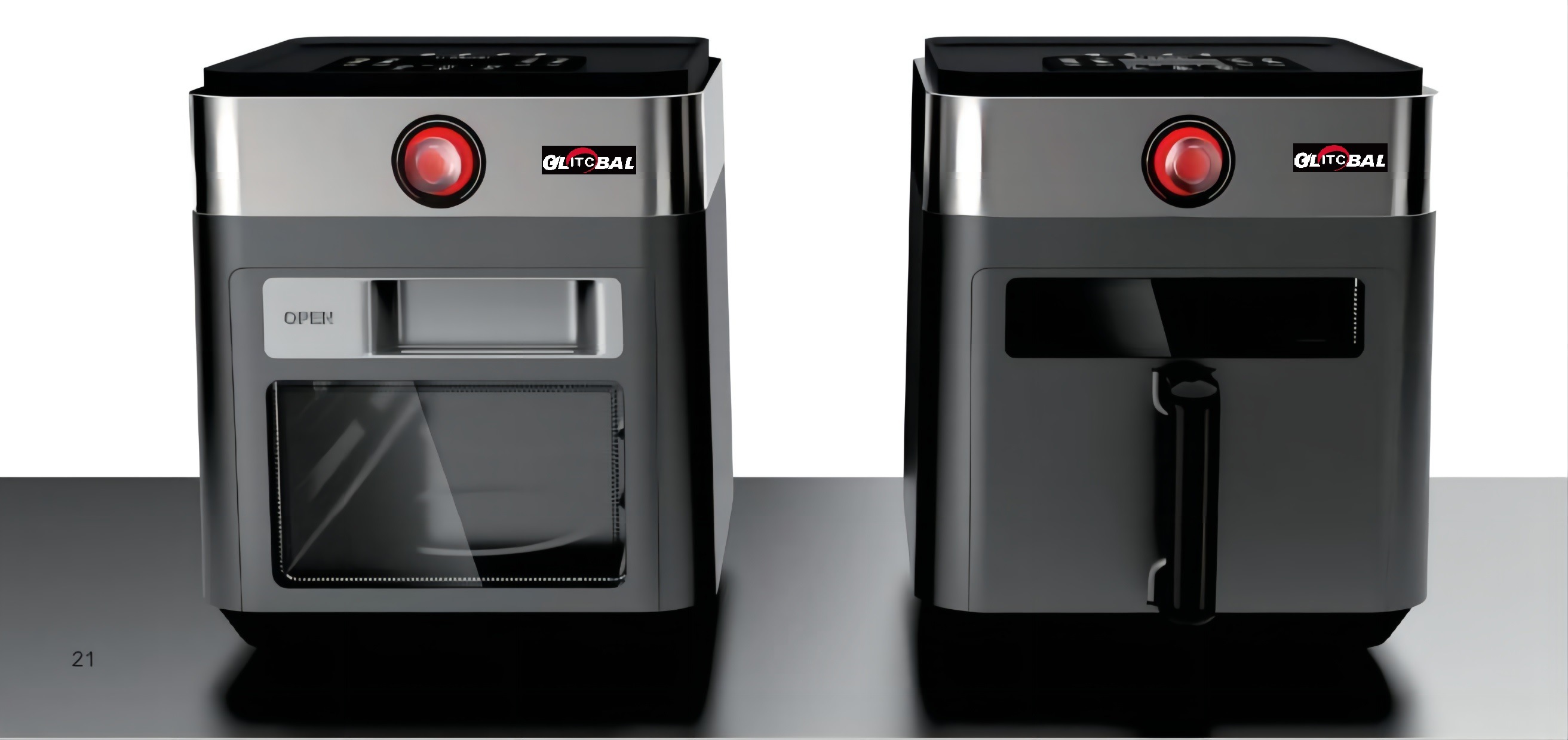 New Professional Electric Kitchen Airfryer Household Appliances