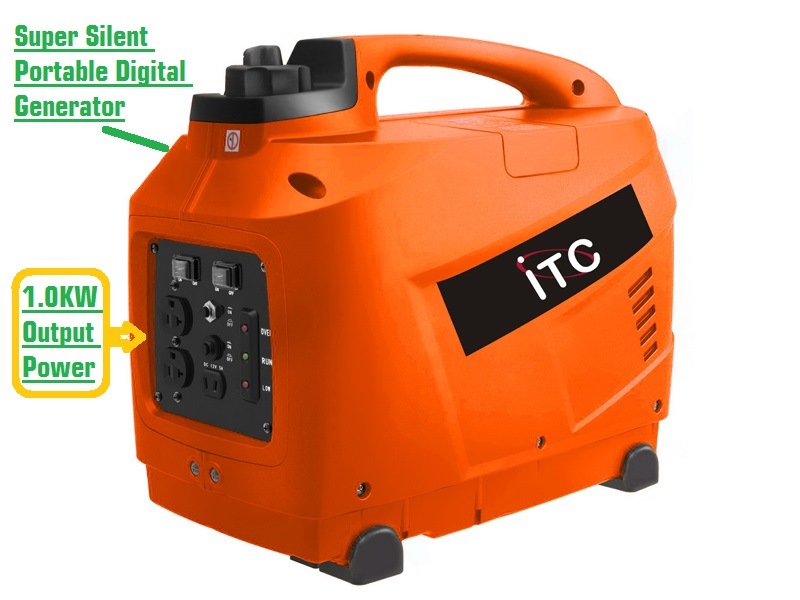 4.0kw Inverter Gasoline Generators with Digital Display-Super Silent Power Tools