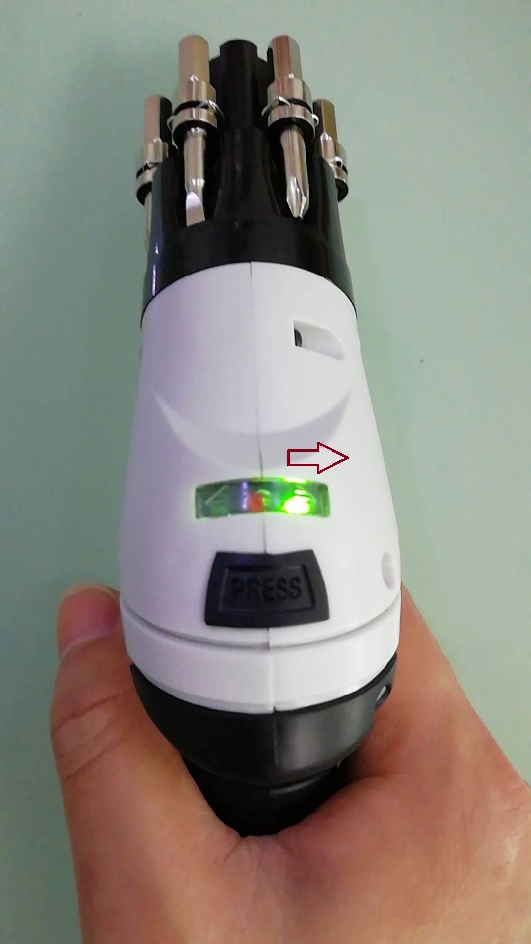 New Design 3.6V Lithium-Ion Battery Electric Cordless Screwdriver Power Tool