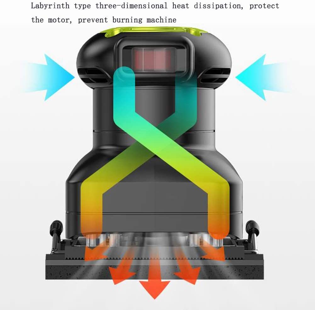 240W Powerful Electric Square Sander Power Tool