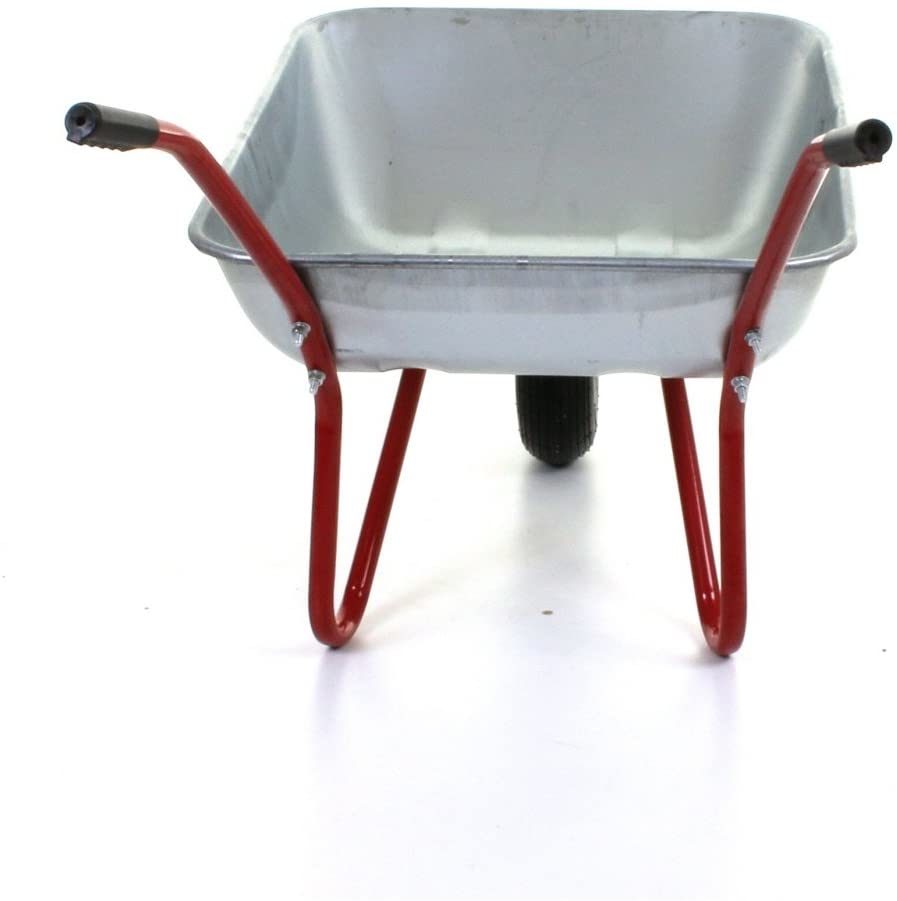 110L Galvanized Wheelbarrow -Garden & Farm Tool