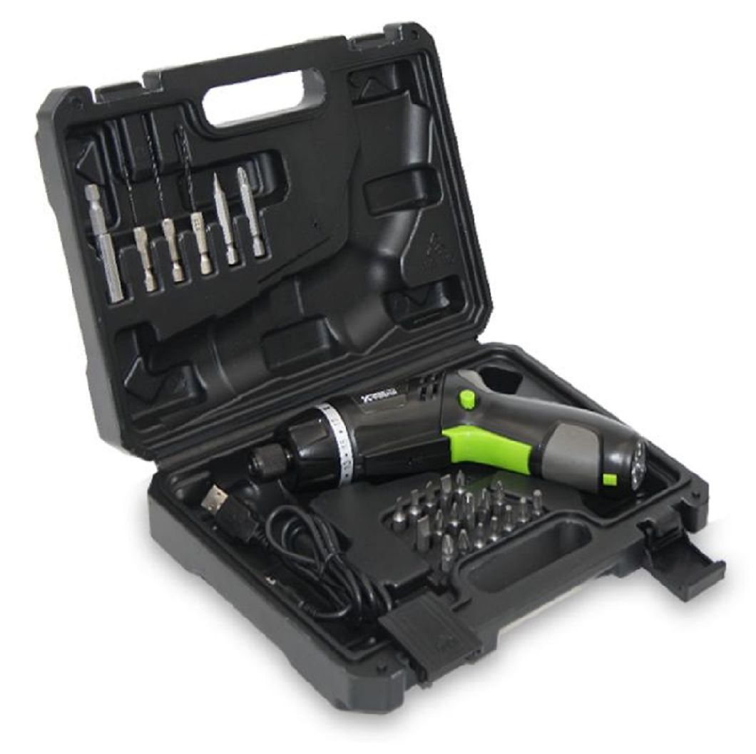 USB Charger BMC Packing Battery Cordless Electric Screwdriver Set-Power Tools