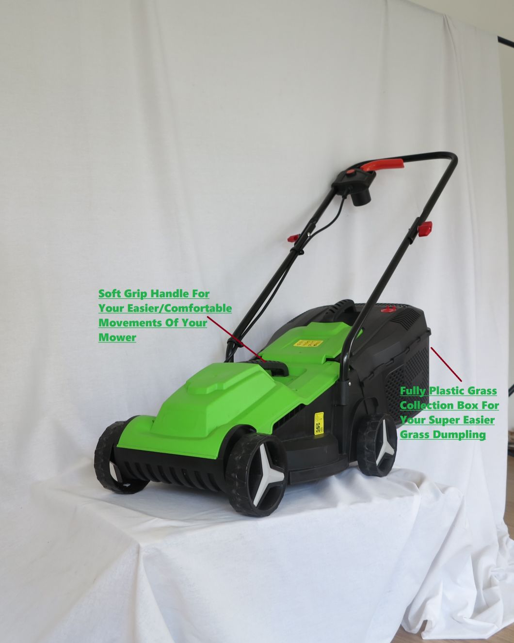New Perfect Design 1000W Electric Garden Lawnmower Power Tool