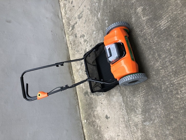 40V Electric Li-ion Cordless Cylinder/Reel Lawnmower Garden Power Tool