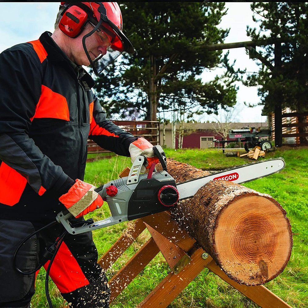 SDS Professional Electric Garden Chainsaw-Wood/Tree Cutting Power Machine Tools Chainsaw