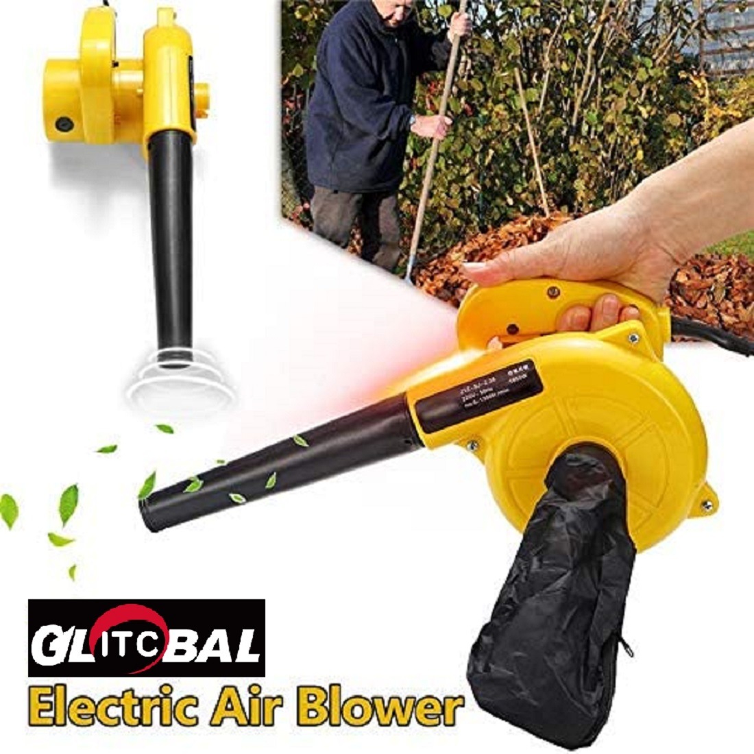 Lightweight One Hand Operation Powerful Electric Garden/Dusts Blower-Power Tools