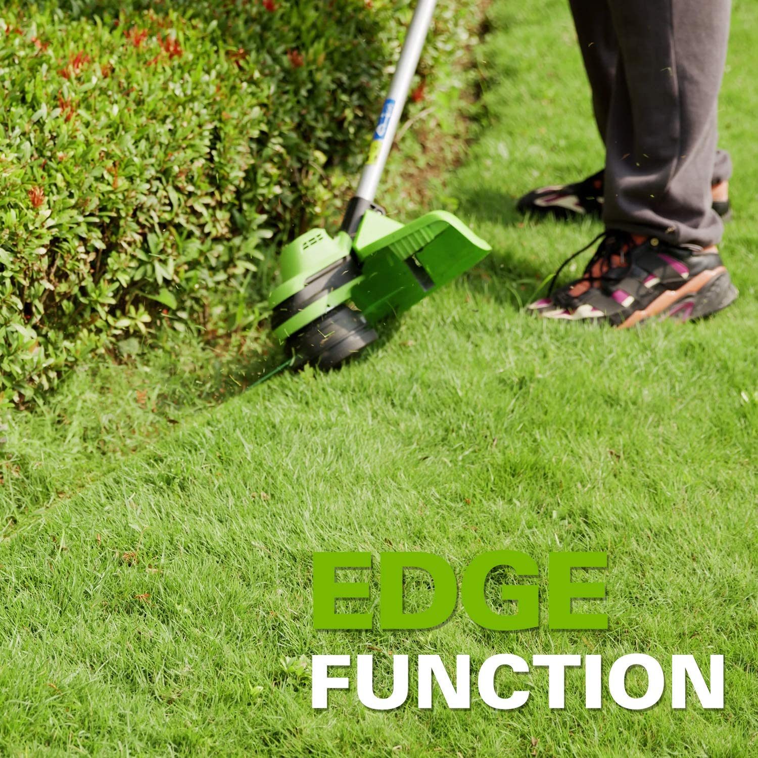 New-2X20V Double Li-ion Battery Stronger/Powerful Cordless/Electric Garden Brushcutter/Grass Trimmer-Power Tools