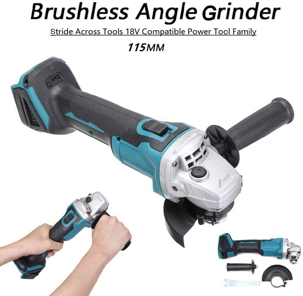 2021-New Professional Model-Brushless Motor-DC20V/18V Max-Li-ion Battery-Cordless/Electric-Power Tools Machine-Angle Grinder