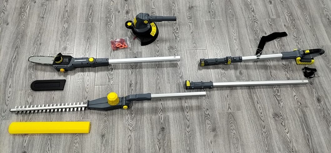 2021 New-Multi-3in1-Set-DC20V Max-Li-ion-Battery/Cordless/Electric-Garden Telescopic Hedge&Grass Trimmer/Chainsaw Branch Lopper-Power Tools