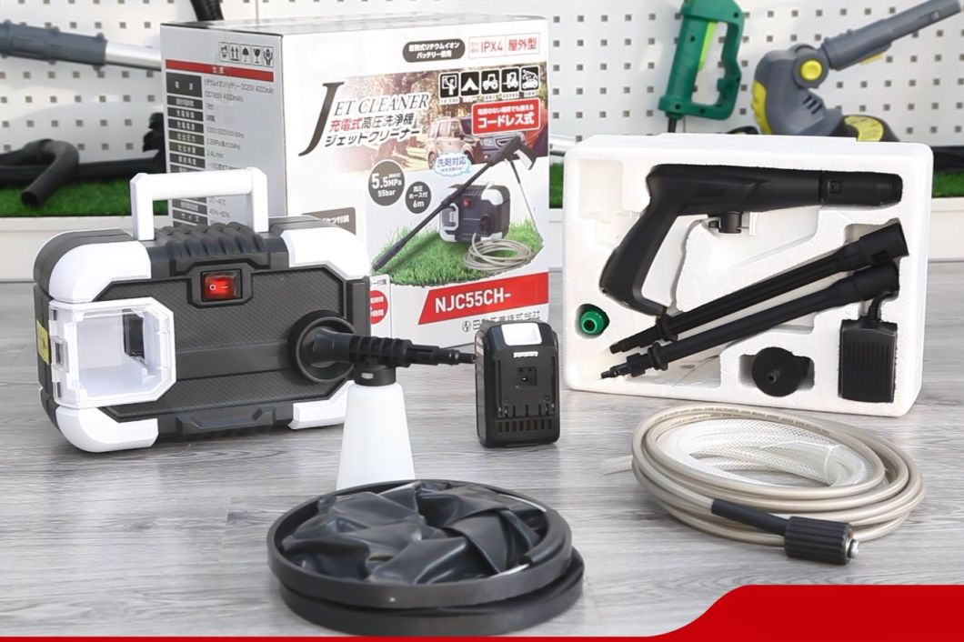 Portable-Radio-Brushless Motor Design-4000mAh Battery-Cordless/Electric-Car/Floor/Garden/Walls/Flowers...etc-Power Tools/Cleaning Machine-High Pressure Washer