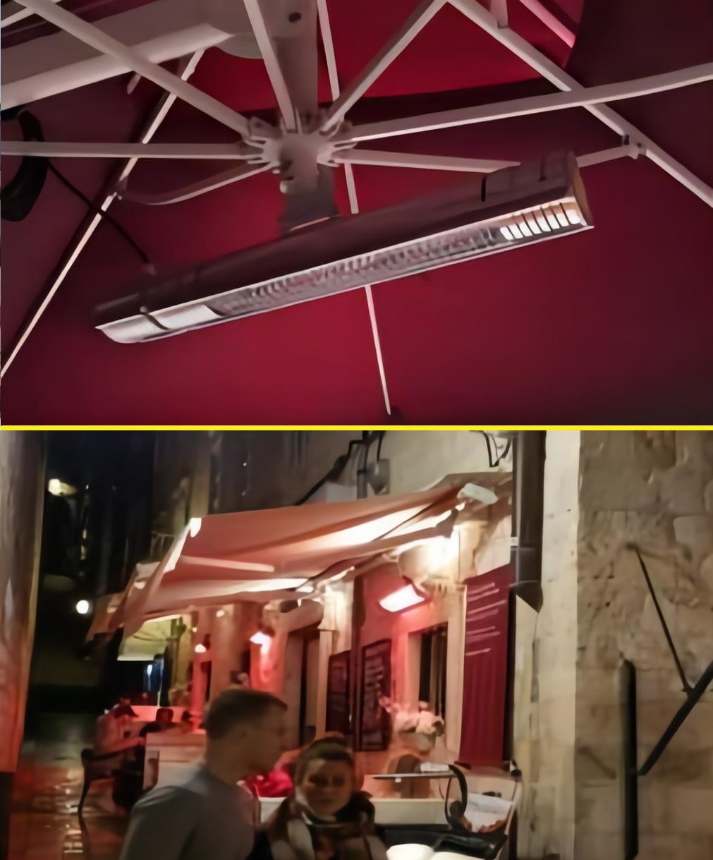 Popular Outdoor-Winter Warmer-Appliaces for-Patio/Garden/Resturants/Bars/Coffee Shops-Self Protections-Electric Heaters